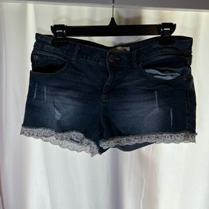 Jean shorts
